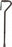 Drive / DeVilbiss Healthcare Large Base Quad Canes - Quad Cane, Chrome, Large Base - 10300-4