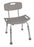 Drive / DeVilbiss Deluxe K. D. Aluminum Bath Seats - K. D. Aluminum Bath Seat with Back - 12202KD-4