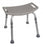 Drive / DeVilbiss Deluxe K. D. Aluminum Bath Benches - K. D. Aluminum Bath Seat, No Back - 12203KD-4