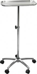 Drive / DeVilbiss 5-Caster Mayo Instrument Stands - Mobile 5-Caster Mayo Instrument Stand - 13071