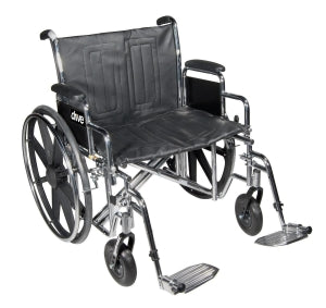 Drive / DeVilbiss Healthcare Silver Sport 2 Wheelchairs - WHEELCHAIR, SLVRSPRT2, 20", DSK ELVLG - SSP220DDA-ELR