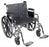 Drive Devilbiss Healthcare Bariatric Sentra EC HD Wheelchair - WHEELCHAIR, 22", SENTRA, DET DSKARM, ELVLG - STD22ECDDA-ELR