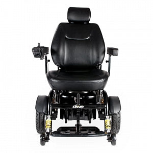 Drive Devilbiss Healthcare, Inc. Trident HD Semi-Reclining Power Wheelchairs - Trident HD Heavy-Duty Semi-Reclining Power Wheelchair with Captain's Seat, 22" W - 2850HD-22