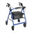 Drive / Devilbiss Rollator Walkers - Rollator, Adjustable, 6" Wheels, Blue - RTL10261BL