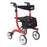 Drive / Devilbiss NitroTall Rollator - Drive Nitro Rollator, 10" Casters, Tall, Red - RTL10266-T