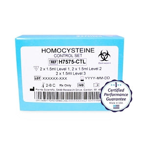 MedTest Pointe Homocysteine Control Set - CONTROL, HOMOCYSTEINE - H7575-CTL