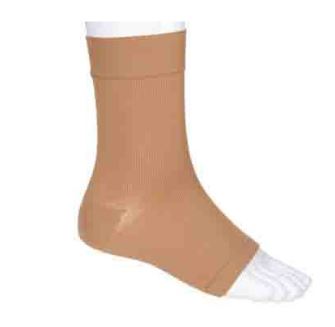 Medi USA Seamless Ankle Support Stockings - Seamless Knit Ankle Support, Beige, Size XS - 50101