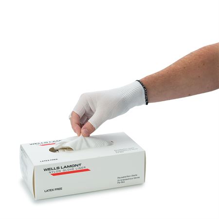 Half-Finger Glove Liners Men