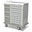 Medication Cassette Cart 20qt Waste Receptacle (requires Side Rail for mounting)