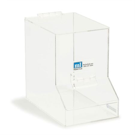 Acrylic Dispensing Bin Medium - 6"W x 10"D x 9"H