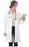 Encompass Group META Ladies Lab Coats - META White Women's Lab Coat, 37" Length, Size 8 - 1964-011-8