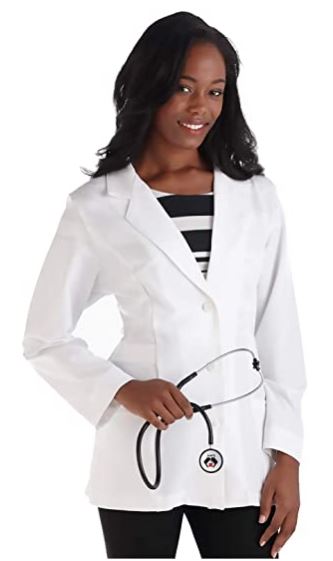 Encompass Group Meta Pro Lab Coats - Meta Pro 824-Series Lab Consultation Coat, Women's, 29" L - 824-011-8