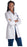 Encompass Group META Ladies Lab Coats - META White Women's Lab Coat, 37" Length, Size 14 - 1964-011-14