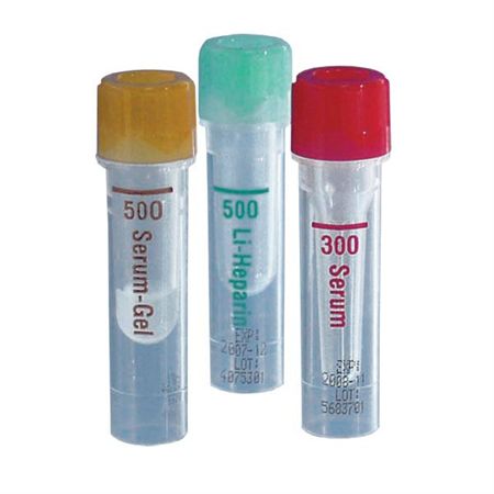 500μL Microvette 500 Lithium Heparin - Green