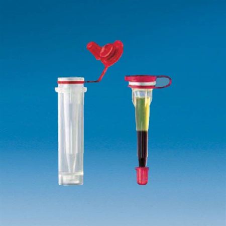 Microvette CB300 300μL Serum (Clot Activator) - Red Cap/Amber Tube