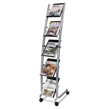 Mobile Magazine Display Rack Mobile Literature Display