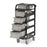 Jumbo Mobile Cart Accessories 3.5" Short Bin Dividers