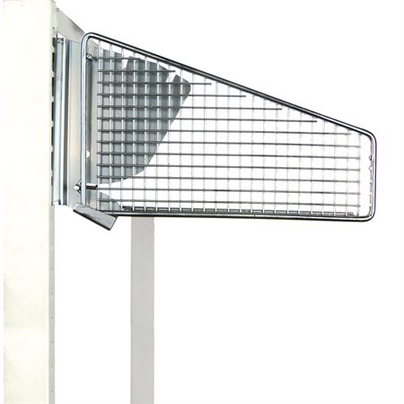 Mobile Wall System With 7- 11.875"D Baskets