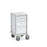 Procedure Cart 4 Drawer - 29.5"W x 21"D x 33"H - White