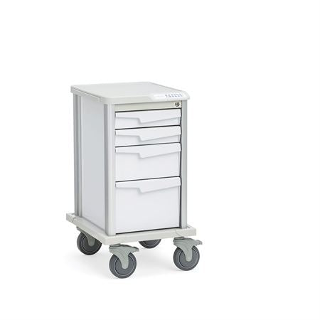 Procedure Cart 6 Drawer - 29.5"W x 21"D x 39.25"H - White