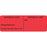 Iv Label Paper Permanent Arterial Line 1" Core 2 15/16" X 1 Red 500 Per Roll