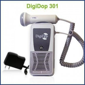 Newman Medical DigiDop 300 Non-display OB Probes - Nondisplay Probe Doppler with Recharger, 5 MHz - DD301-D5