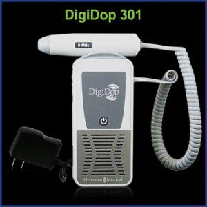 Newman Medical DigiDop 301 Rechargeable Doppler with 8 MHz OB Probe - DigiDop 301 Rechargeable Doppler with 8 MHz OB Probe - DD301-D8