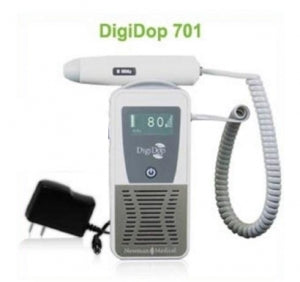 Newman Medical Display Digital Doppler - Digital Display Doppler, Vascular, Rechargeable, 8 MHz - DD-701-D8