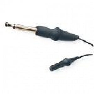 Nurse Assist Electrosurgical Bovie Plug to Straight Pin Cable - Bovie Plug Cable, Male to Straight Pin, Reusable - QI1001