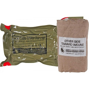 North American Rescue Emergency Trauma Dressings (ETD) - Emergency Trauma Dressing, Flat Abdominal - 30-0012