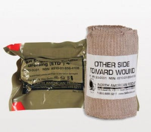 North American Rescue Emergency Trauma Dressings (ETD) - Emergency Trauma Dressing, 4" - 30-0031