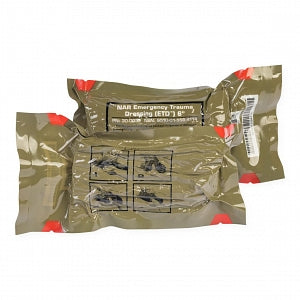 North American Rescue Emergency Trauma Dressings (ETD) - Emergency Trauma Dressing, 6" x 70", Sterile - 30-0032