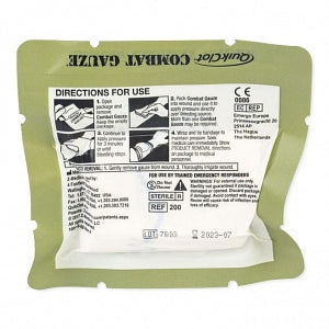 North American Rescue Z-Fold QuikClot Combat Gauze - QuikClot Combat Gauze, Z-Fold - 30-0039