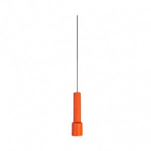 Natus Disposable Monopolar Needle Electrode with Leadwire - TECA Disposable Monopolar Needle Electrode, 28G x 37 mm, Orange - 902-DMF37-S