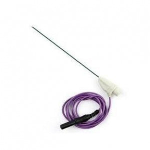 Natus TECA MyoJect Disposable Needle Electrodes - Myoject Electrode Needle, 22G x 75 mm, Violet - MJT-7522-LL