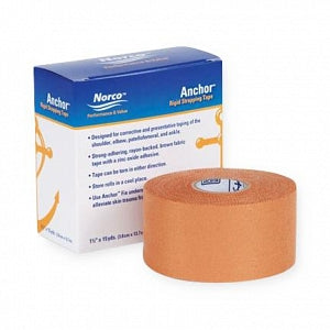 North Coast Medical Anchor Rigid Strapping Tape - Anchor Rigid Strapping Tape, 1.5" x 15 yd. - NC22000-01