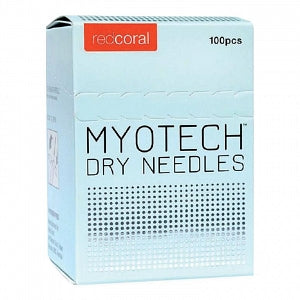 Red Coral Myotech Dry Needles - Myotech Dry Needle with Tube, 0.30 mm x 100 mm - NC64909