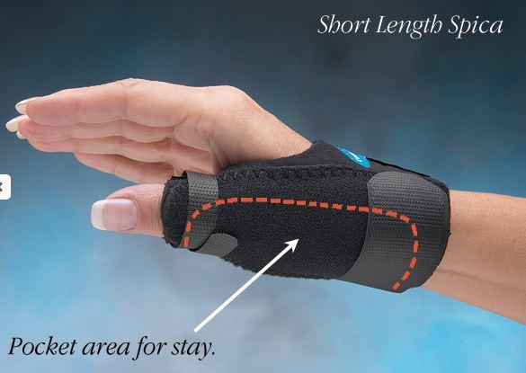 Comfort Cool Thumb Spica by North Coast Medical