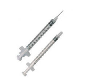 Excel International 1 cc Tuberculin Syringes - 1 cc, 25G x 5/8" Tuberculin Syringe Set - 26044