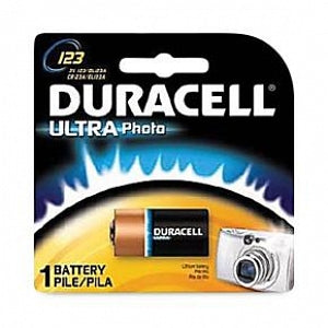 Duracell Lithium Photo Batteries - BATTERY 123 LITHIUM 3VOLT - PGD DL123ABPK