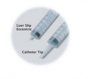 Exel International 30-35 cc Syringe - Catheter-Tip Syringe, Sterile, 30 mL to 35 mL - EXE26292