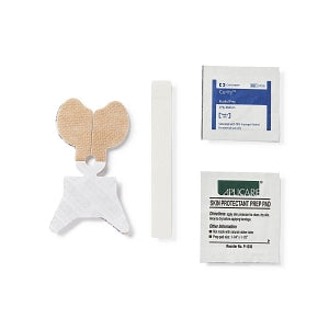 Centurion Centurion Nasogastric Tube Securement Tape Strips - Centurion NasoGastric Tube Securement Tape Strip (Tabs for Easier Removal), Alcohol Prep Pad and Skin Protectant Prep Pad - NGS491XT