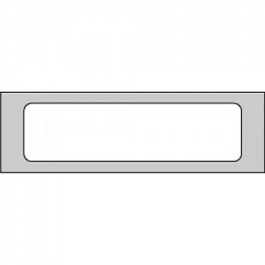 Nev's Ink Inc Medical Labels - LABEL, DATA PROCESSING, 0.9375 X 3.5" - C-35-115-1 BX