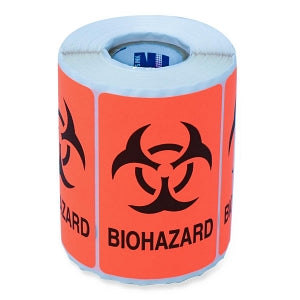 Nevs Ink Biohazard Labels - LABEL, BIOHAZARD, 3 X 2 - LBH-22