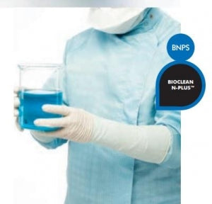 Nitritex Canada BioClean N-Plus Sterile Nitrile Gloves - BioClean N-Plus BNPS Sterile Nitrile Cleanroom Gloves, 16" Elbow Length, White - BNPS