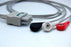 Nihon Kohden America EKG Snap Lead Sets - Trunk Cable, 3-Lead, Snap for Nihon Kohden - BR-913PA