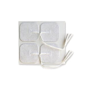 Nikomed Niko-Stim TENS Electrodes, 2x2 Squares - Square Cloth Electrode, 2" x 2", 4/Pack - ECO-021