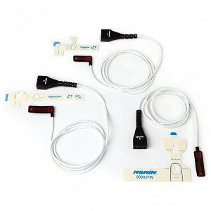 Nonin Medical PureLight Flex Sensors and Accessories - Flex Sensors, Reusable, Adult, 9' - 8000J-3