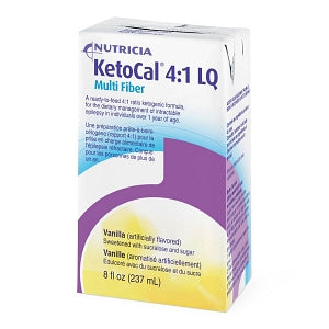 Nutricia North America Metical Supplements - Ketogenic Formula, Ketocal 4:1 Ratio, Vanilla, 8 oz. Tetra - 80180