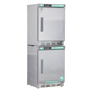 Nor-Lake White Diamond Refrigerator & Freezer Combinations - Stainless Steel Refrigerator / Freezer, 9 cu. ft. - PRF092SSS/0